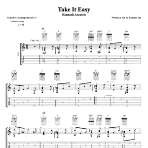 Take It Easy - Kenneth Acoustic