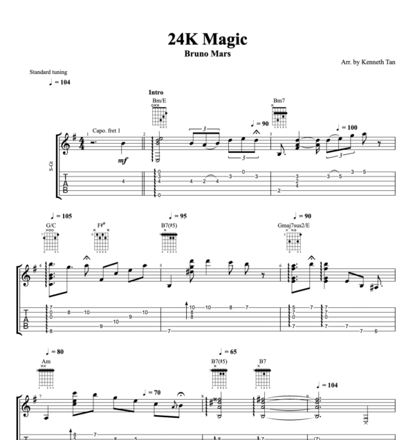 24K Magic - Bruno Mars