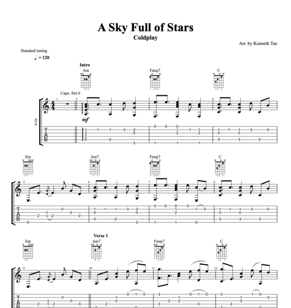 A Sky Full of Stars - Coldplay