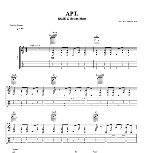 APT - ROSÉ & Bruno Mars