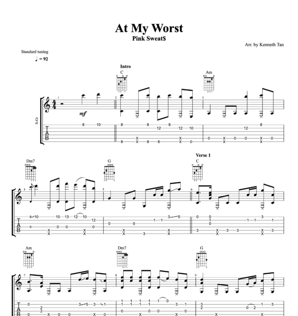 At My Worst - Pink Sweat$