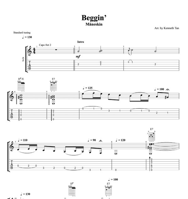 Beggin’ - Måneskin