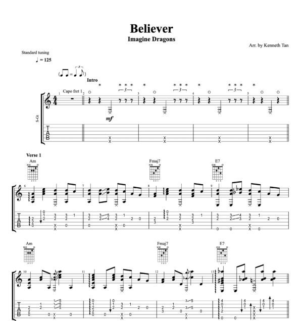 Believer - Imagine Dragons