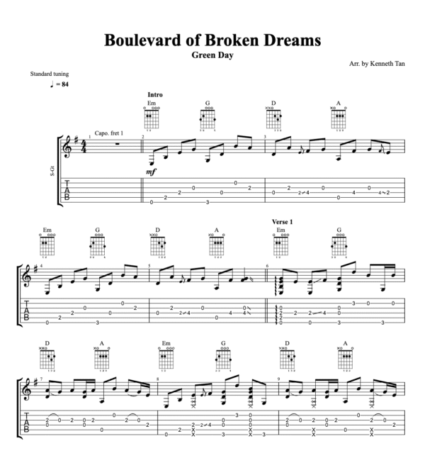 Boulevard of Broken Dreams - Green Day