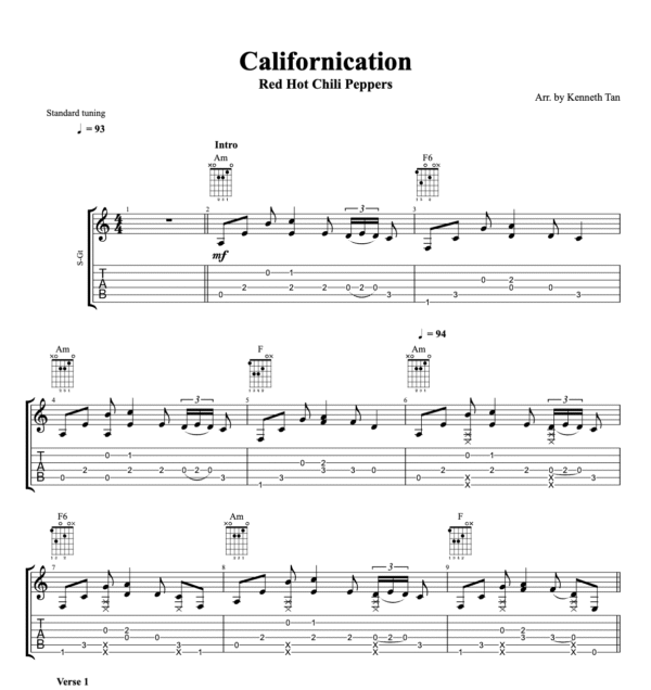 Californication - Red Hot Chili Peppers