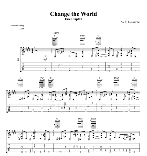 Change the World - Eric Clapton