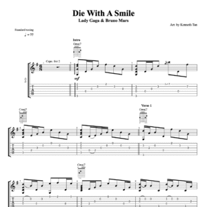 Die With A Smile – Lady Gaga & Bruno Mars