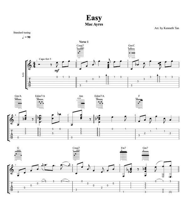 Easy - Mac Ayres