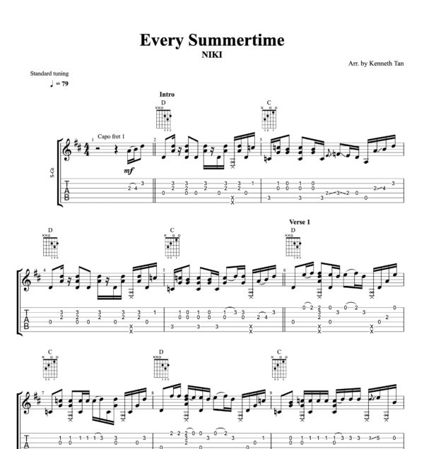 Every Summertime - NIKI