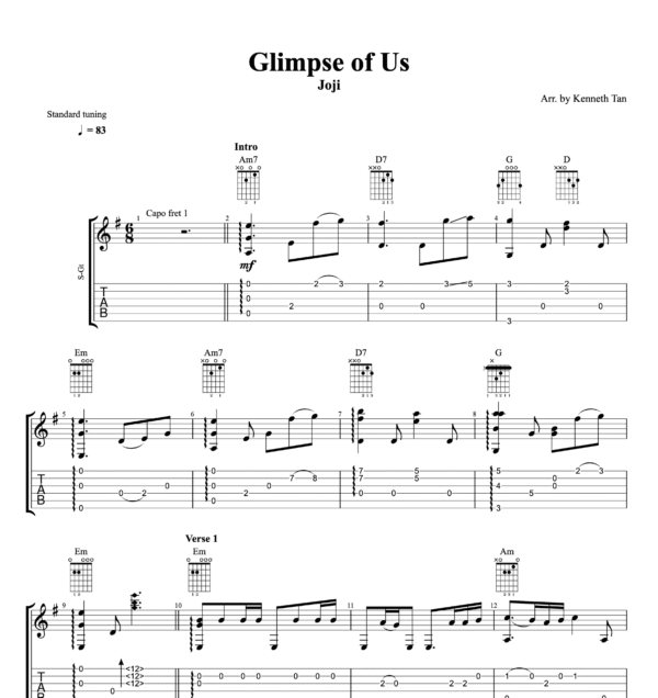 Glimpse of Us - Joji