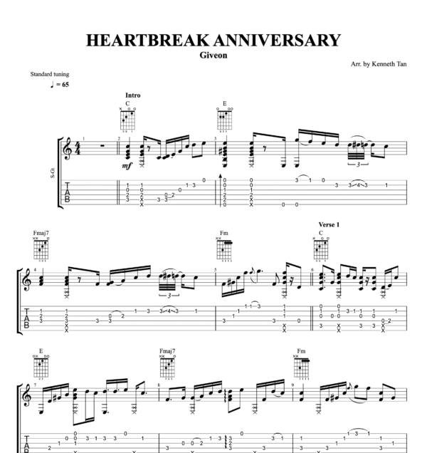 HEARTBREAK ANNIVERSARY - Giveon