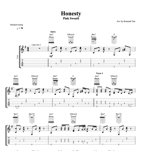 Honesty - Pink Sweat$