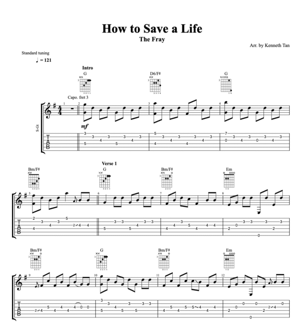 How to Save a Life - The Fray