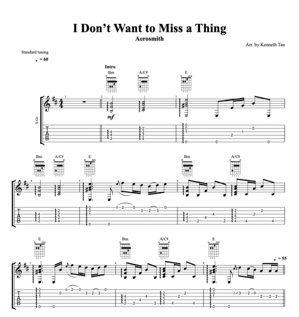 I Don’t Want to Miss a Thing - Aerosmith