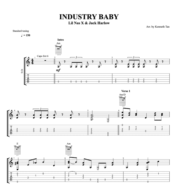 INDUSTRY BABY - Lil Nas X & Jack Harlow