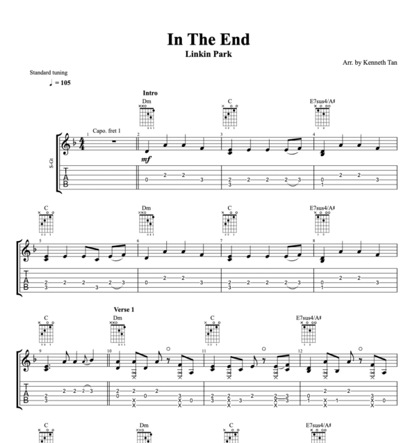In The End - Linkin Park