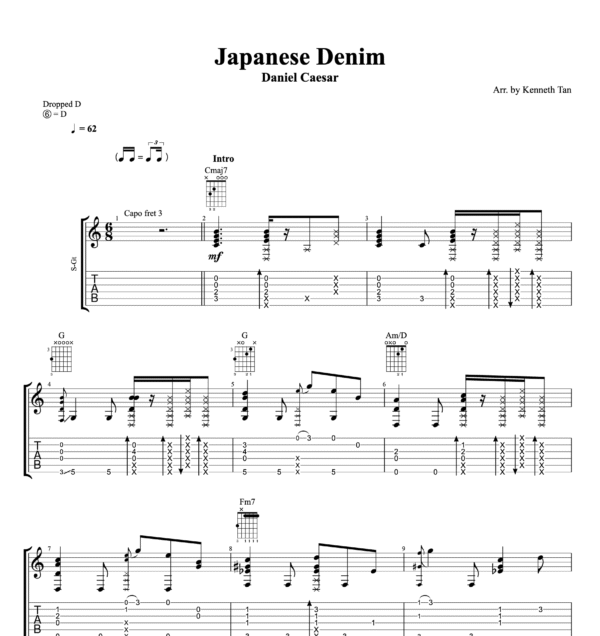 Japanese Denim - Daniel Caesar