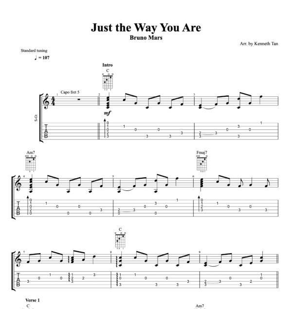 Just the Way You Are - Bruno Mars