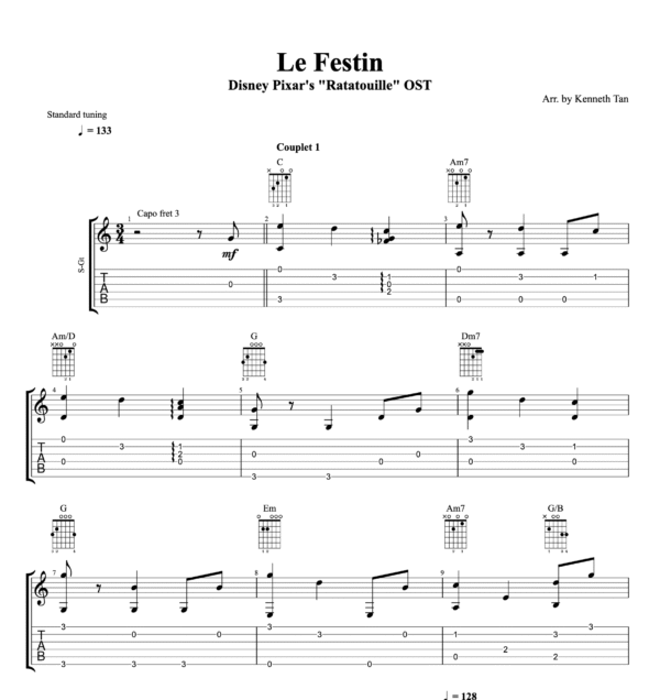 Le Festin - Disney Pixar's "Ratatouille" OST