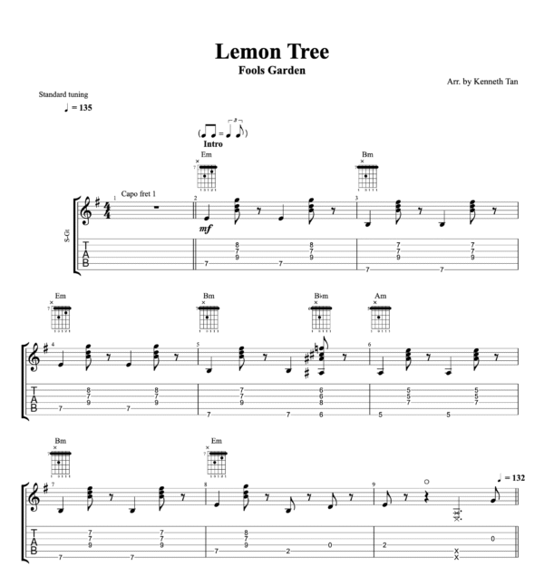 Lemon Tree - Fools Garden