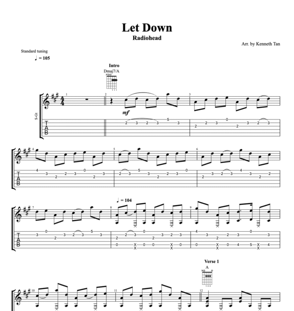 Let Down - Radiohead