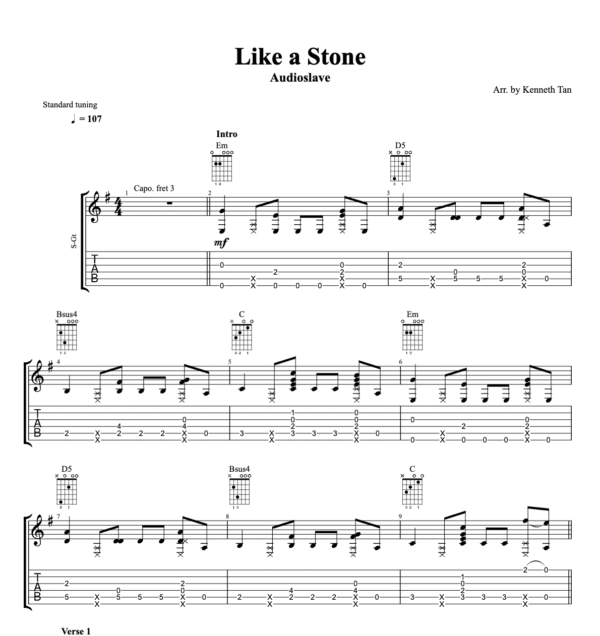 Like a Stone - Audioslave