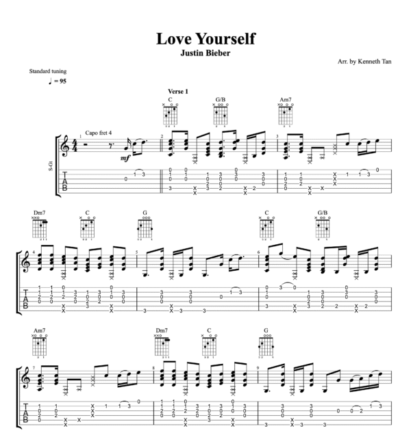 Love Yourself - Justin Bieber