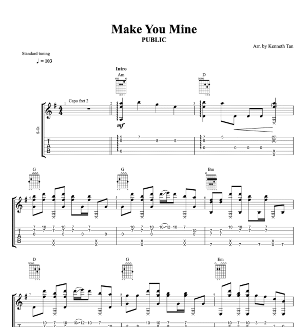 Make You Mine - PUBLIC