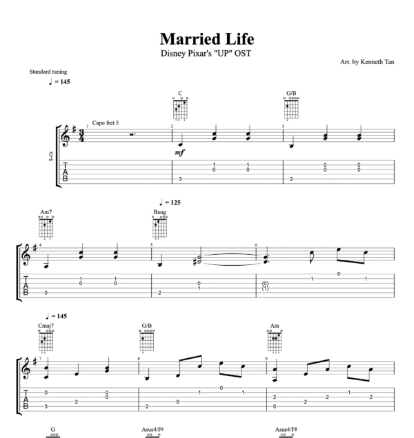 Married Life - Disney Pixar's "UP" OST