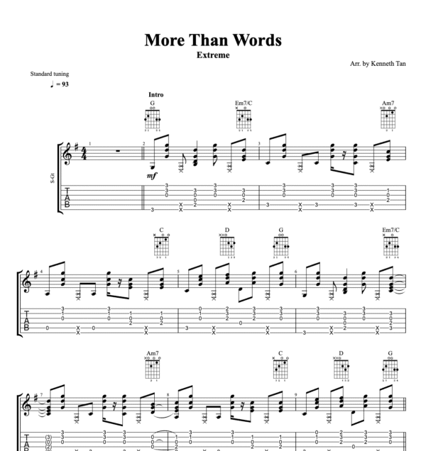 More Than Words - Extreme