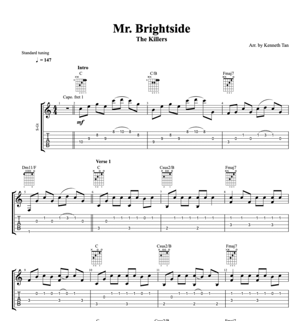 Mr. Brightside - The Killers