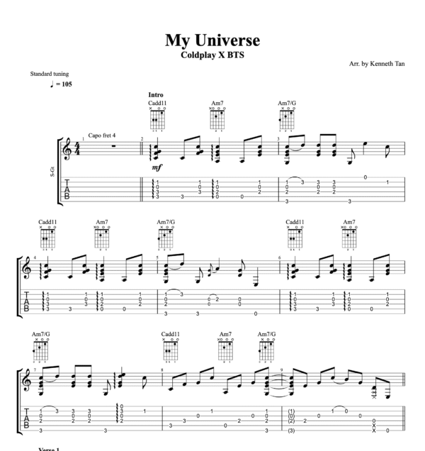 My Universe - Coldplay X BTS