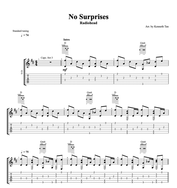 No Surprises - Radiohead