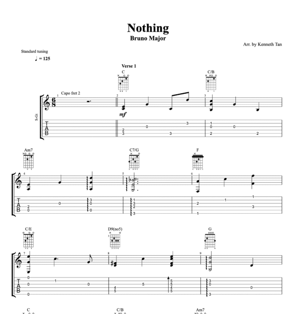 Nothing - Bruno Major