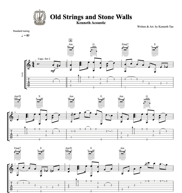 Old Strings and Stone Walls - Kenneth Acoustic