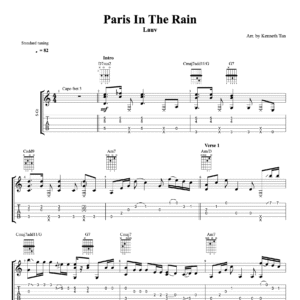 Paris In The Rain - Lauv