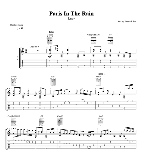 Paris In The Rain - Lauv