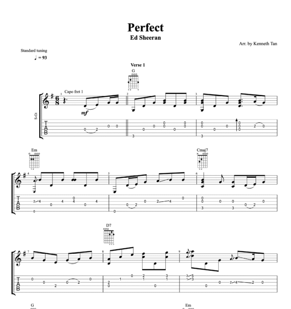 Perfect - Ed Sheeran