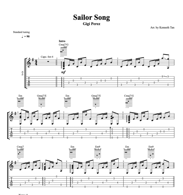 Sailor Song - Gigi Perez