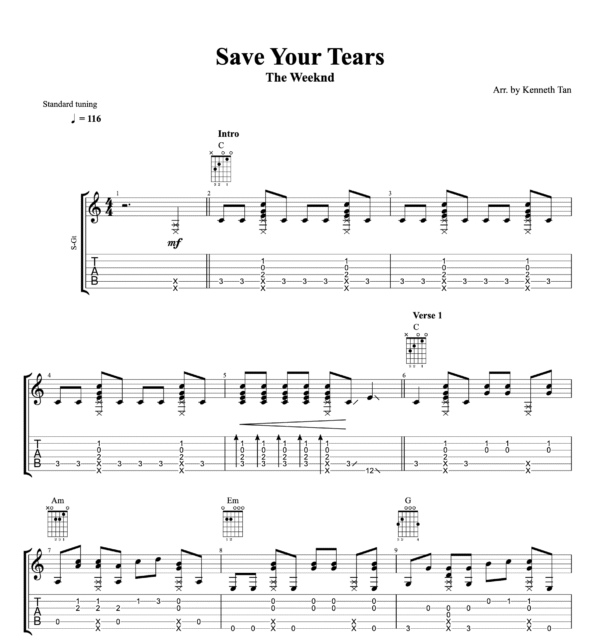 Save Your Tears - The Weeknd