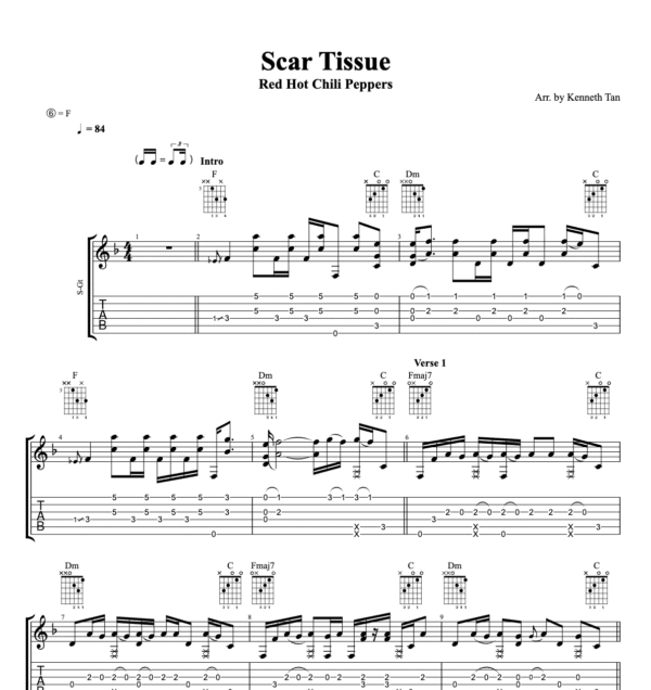 Scar Tissue – Red Hot Chili Peppers