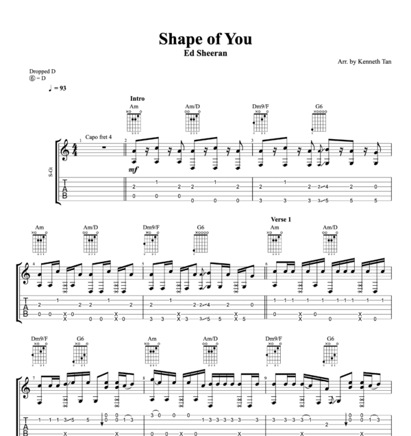 Shape of You - Ed Sheeran