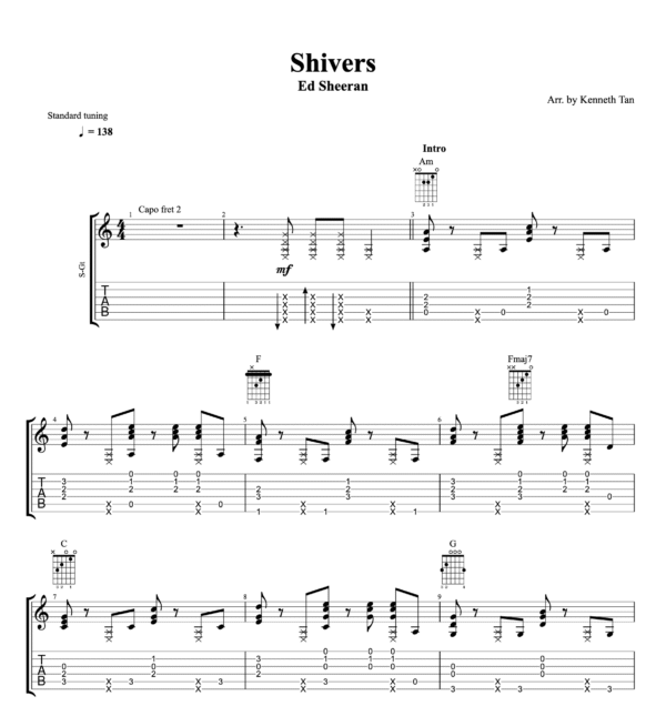 Shivers - Ed Sheeran