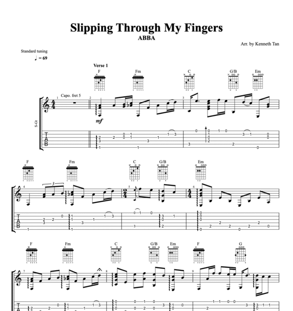 Slipping Through My Fingers - ABBA