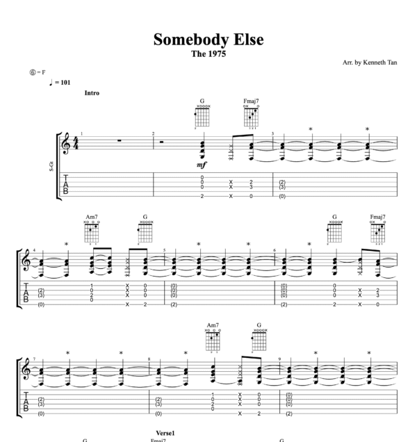 Somebody Else - The 1975