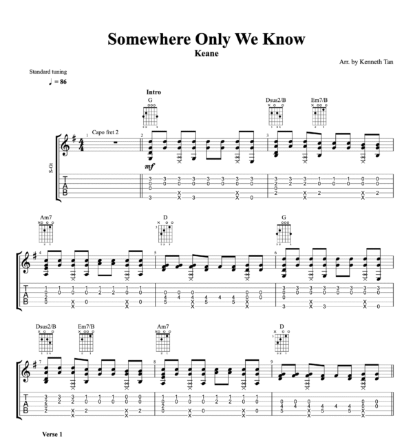 Somewhere Only We Know - Keane