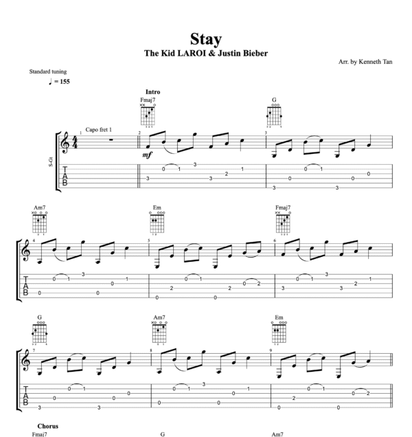 Stay - The Kid LAROI & Justin Bieber
