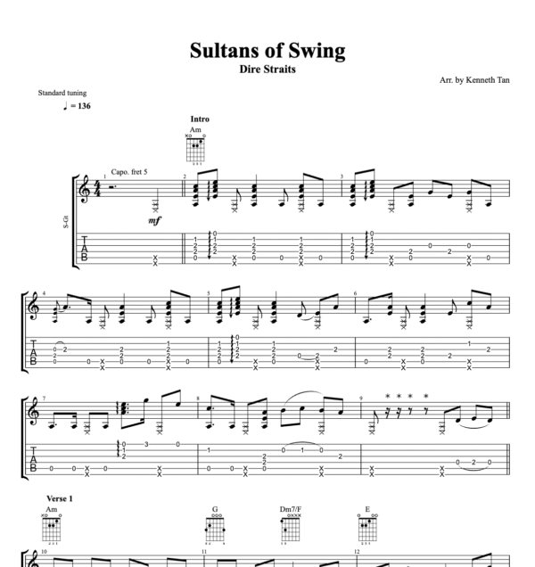 Sultans of Swing - Dire Straits