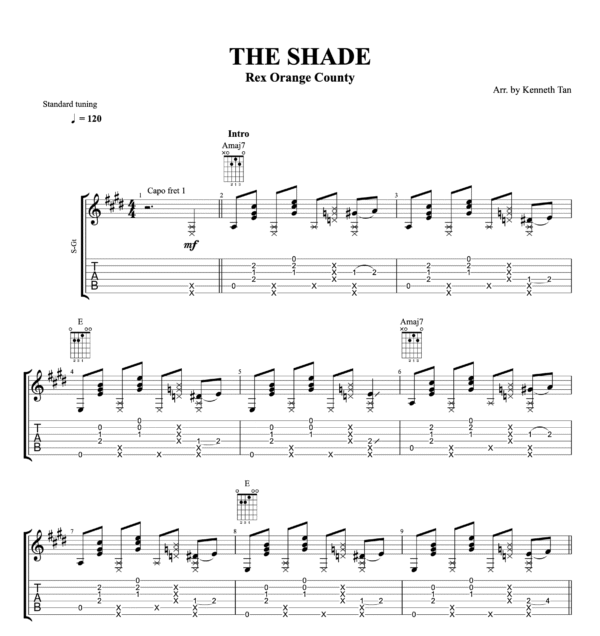 THE SHADE - Rex Orange County