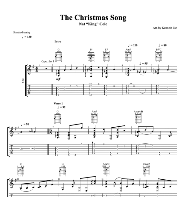 The Christmas Song - Nat “King” Cole